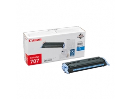 CANON CRG707C, TONER CARTRIDGE FOR LBP-5000 (2.000 PGS, 5%), CR9423A004AA