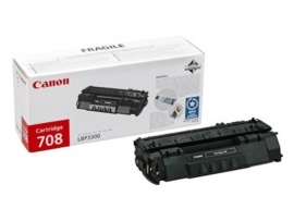 CANON CRG708, TONER CARTRIDGE FOR LBP-3300, LBP-3360 (2.500 PGS, 5%) , CR0266B002AA