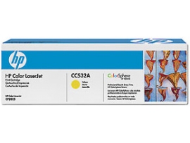 HP TONER YELLOW NR.304A CC532A 2,8K ORIGINAL HP LASERJET CP2025 -CC532A