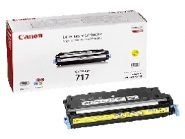 CANON CRG717Y, TONER CARTRIDGE FOR MF8450, 9130, 9170 (4000 PGS, 5%) , CR2575B002AA