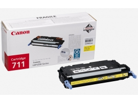 CANON CRG711Y, TONER CARTRIDGE FOR LBP-5300, LBP5360 (6.000 PGS, 5%) , CR1657B002AA
