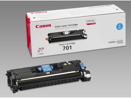 CANON EP701C, TONER CARTRIDGE CYAN FOR LBP-5200 (4000 PGS, 5%), CR9286A003AA