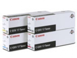 CANON TONER CEXV17 YELLOW, TONER CEXV17 (IRC4580/IRC4080) YEL, YIELD 30K, CF0259B002AA