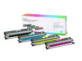Cyan Toner Cartridge Konica Minolta Magicolor 1600, 1650